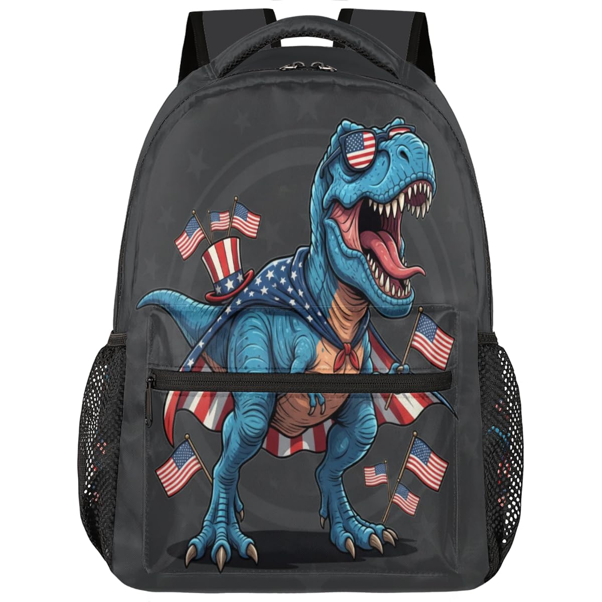 Mochila cómoda para niños y niñas con estampado de dinosaurio 8