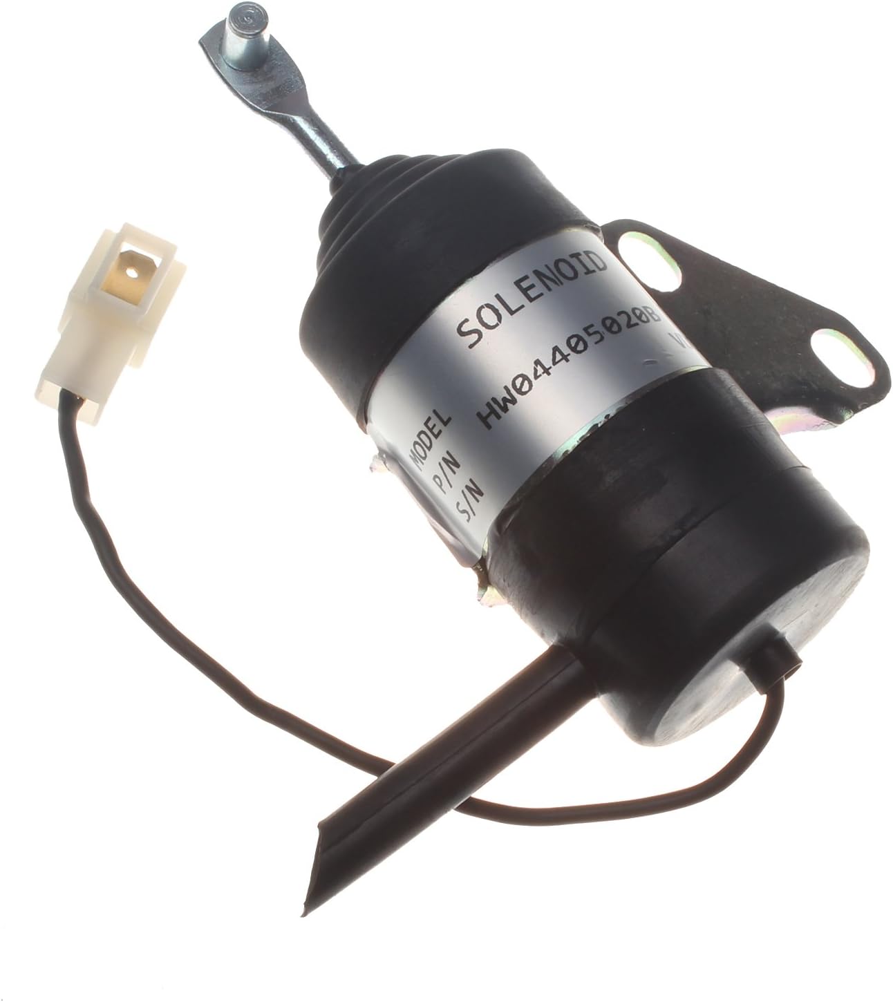 Holdwell Stop Solenoid 16851-60014 compatible with Kubota Tractor Mower Excavator Generator Z402 Z482 Z602 D722 D782 D902 Engine