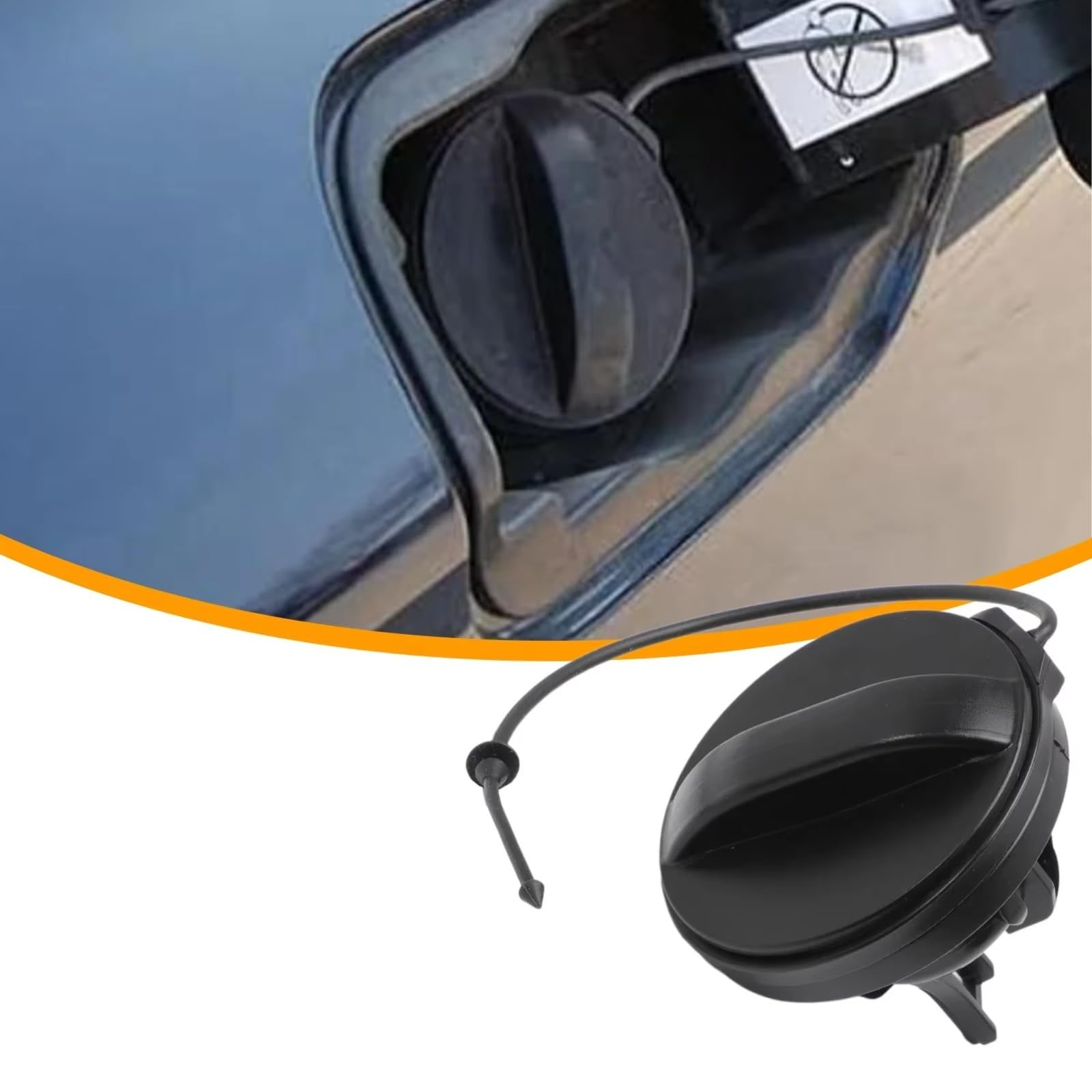 Tappo del Serbatoio Carburante di Ricambio Compatibile con Peugeot 301 3008 508 9687552880 1609818980 Parti di Ricambio per Tappo del Serbatoio Carburante per Auto