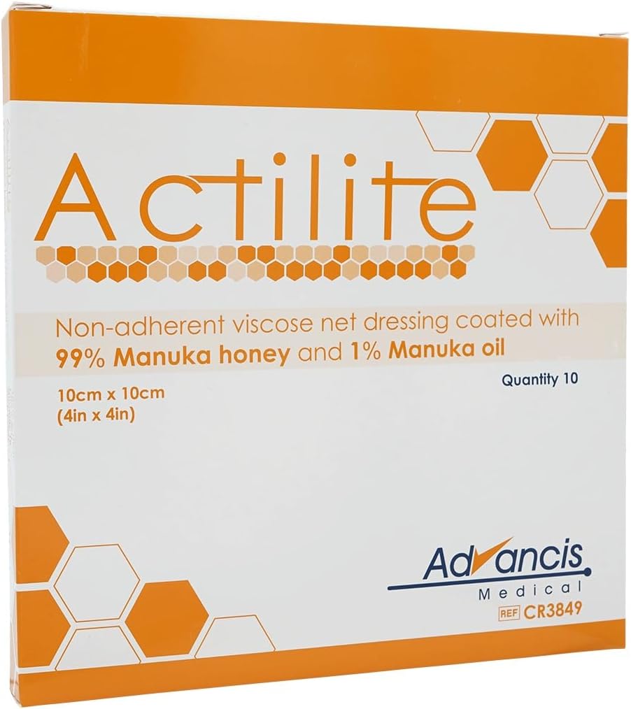 Medical 99XX0067 Actilite Dressing, 10cm x 10cm, Pack of 10