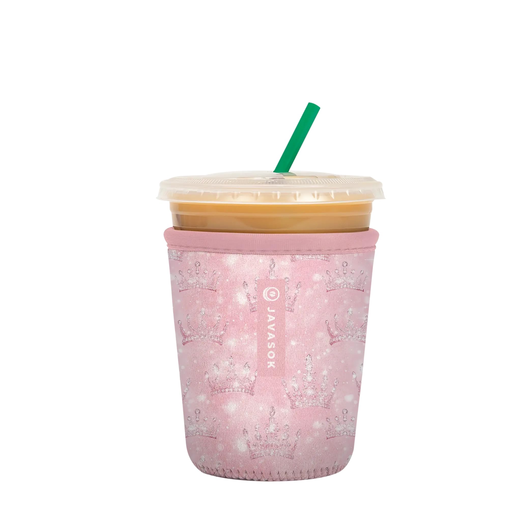 Sok It JavaSok Iced Coffee &amp; Cold Soda Insulated Neoprene Cup Sleeve (Wand of a Kind, Small: 16-20oz)