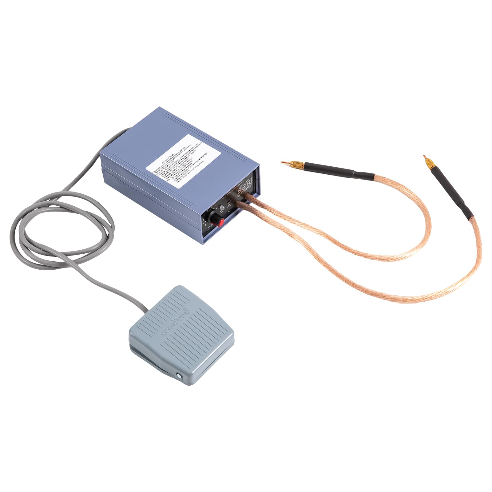Punktschweißgerät für 18650 Akku 5KW, Automatische Schweißgerät, Spot Welder Strom Schweißger Einstellbares, DIY Hochleistungs-Handpunktschweißgerät 4000mAh Lithium-Batterie