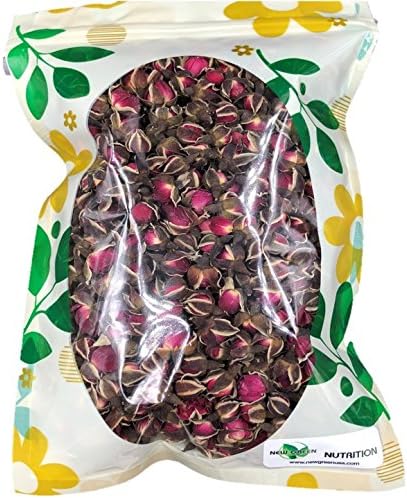 Premium Dried Phnom Penh Rose, 100% Natural, Food Grade Herbal Tea (4 oz. Bag)