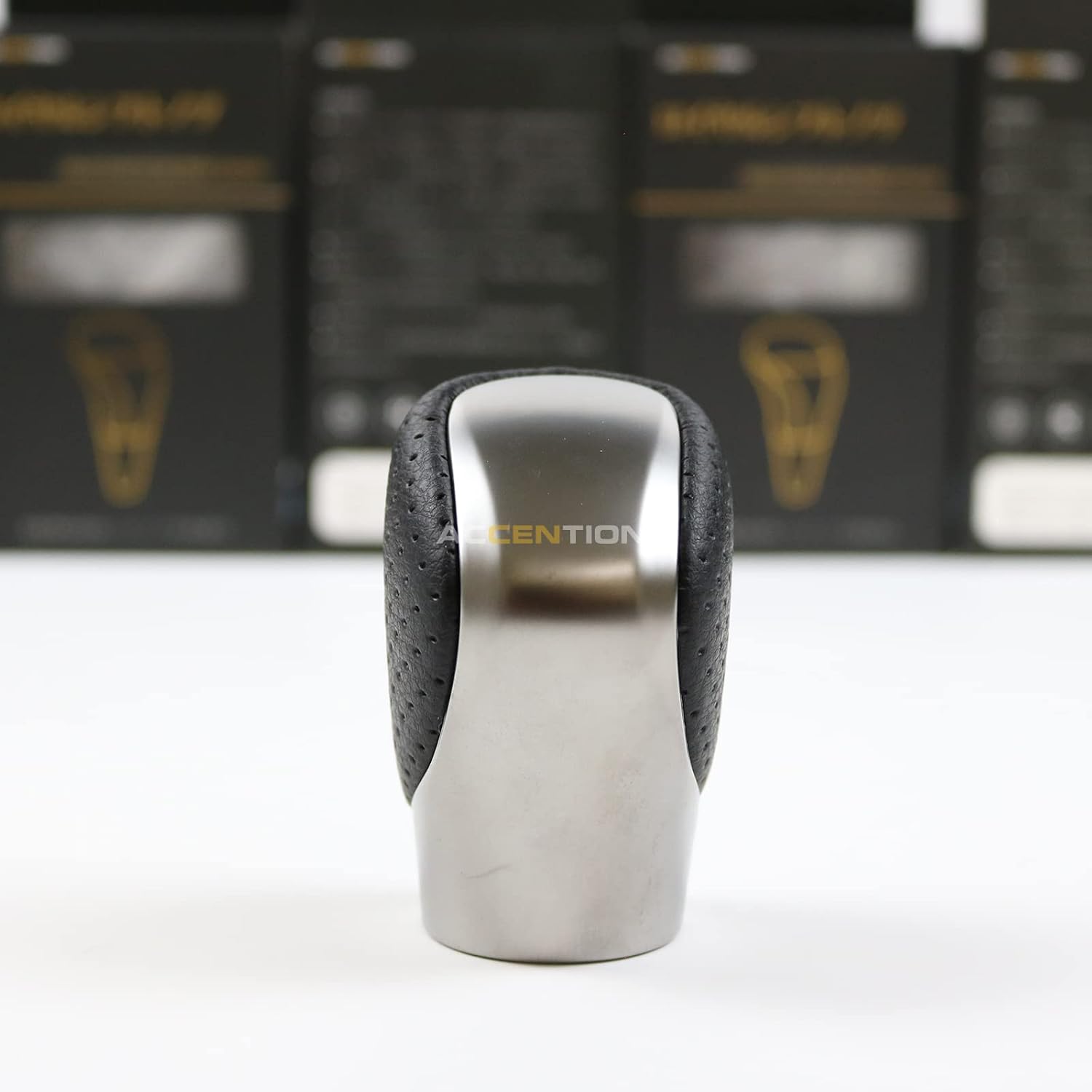 Black Leather Gear Shift Knob for Lexus GS GX is RX RC NX