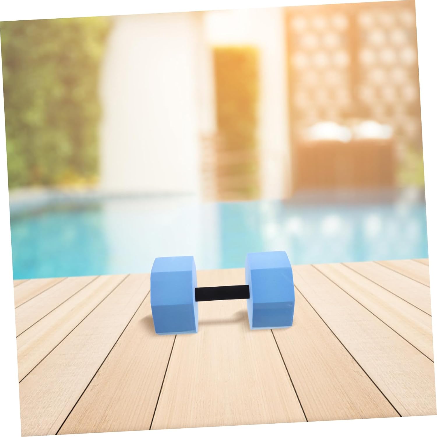 Water Dumbbell for Aquatic Exercise Floating Dumbbells for Water Aerobics Strength Training and Swimming Practice Versatile Fitness Equipment for All Ages