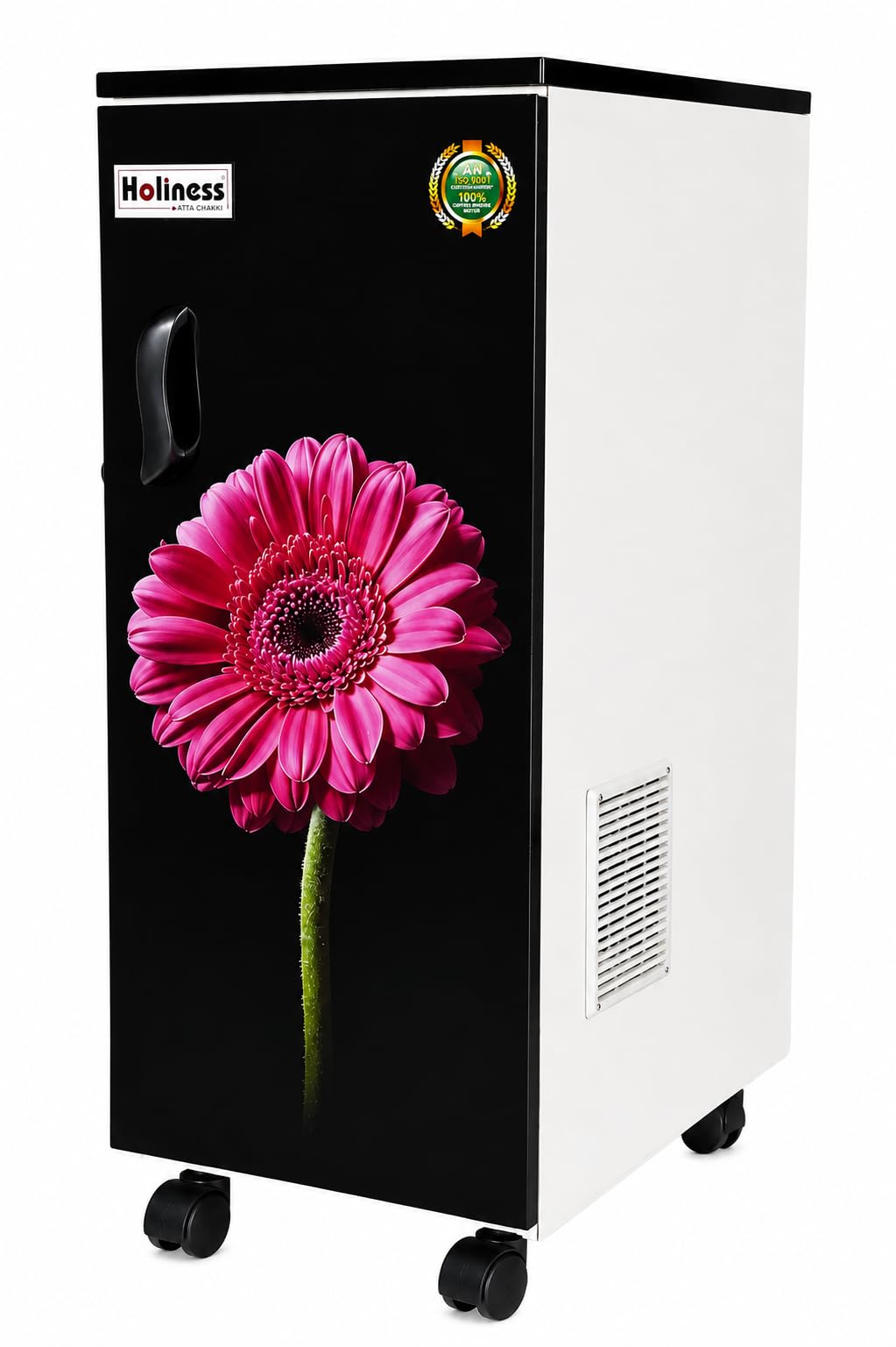 Holiness Automatic Atta Chakki | Domestic Flour Mill with 1HP Copper Motor, Auto Sensor, Auto Clean, Stainless Steel Grinding Chamber, 7–10 Kg/Hr Capacity REGLUR Model (White Sun Flower)-image-32