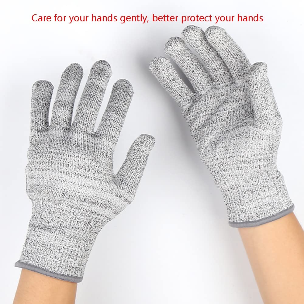 Axdwfd Guantes De Cocina, Guantes Resistentes Al Corte, Guantes De Seguridad, Protección De Nivel 5, Grado Alimenticio, Utilizado For La Protección De Las Manos Y El Trabajo De Jardín (Size : S)