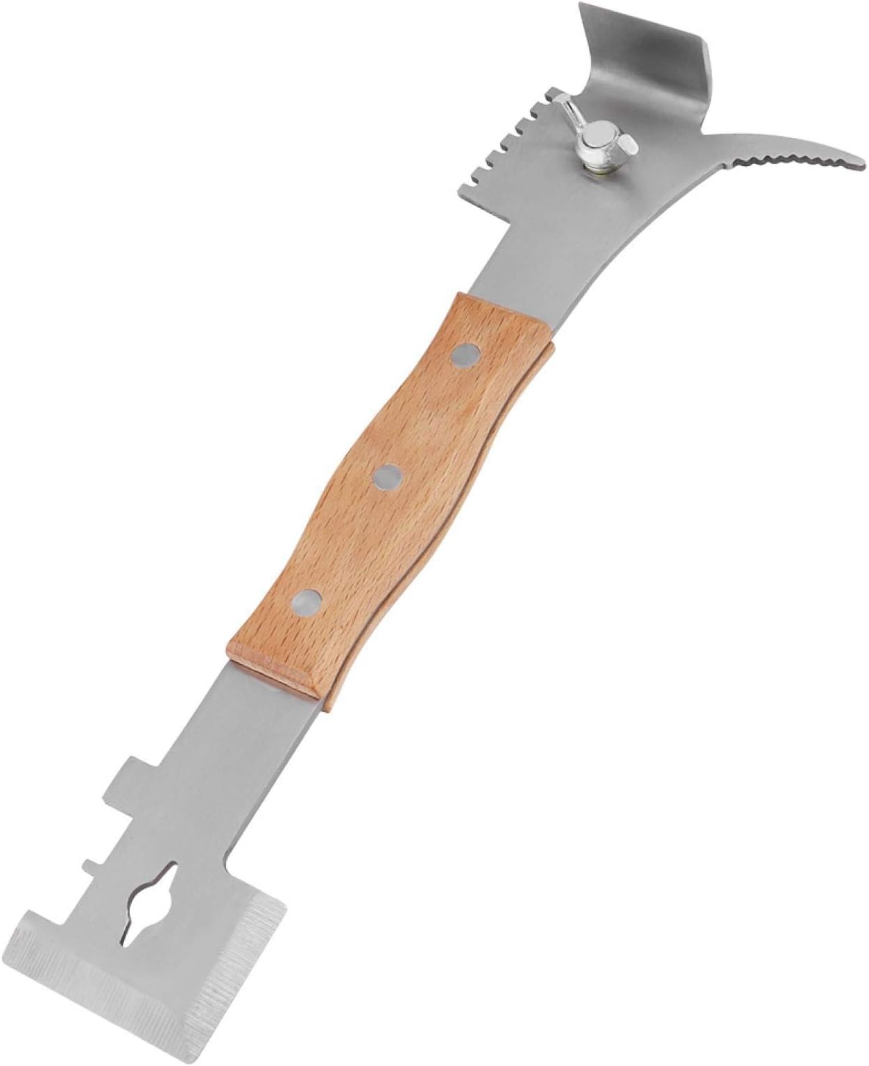 Beekeeping Tool Stainless Steel Tool, Scraper Tool, Multifunctional for Prying Out Frames Separating Boxes