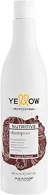 Yellow Nutritive Shampoo para Cabelo Seco e Muito Seco - Restaura a vitalidade do cabelo - Nutre e Proporciona Brilho e Maciez - Qualidade Profissional de Salão 500ml
