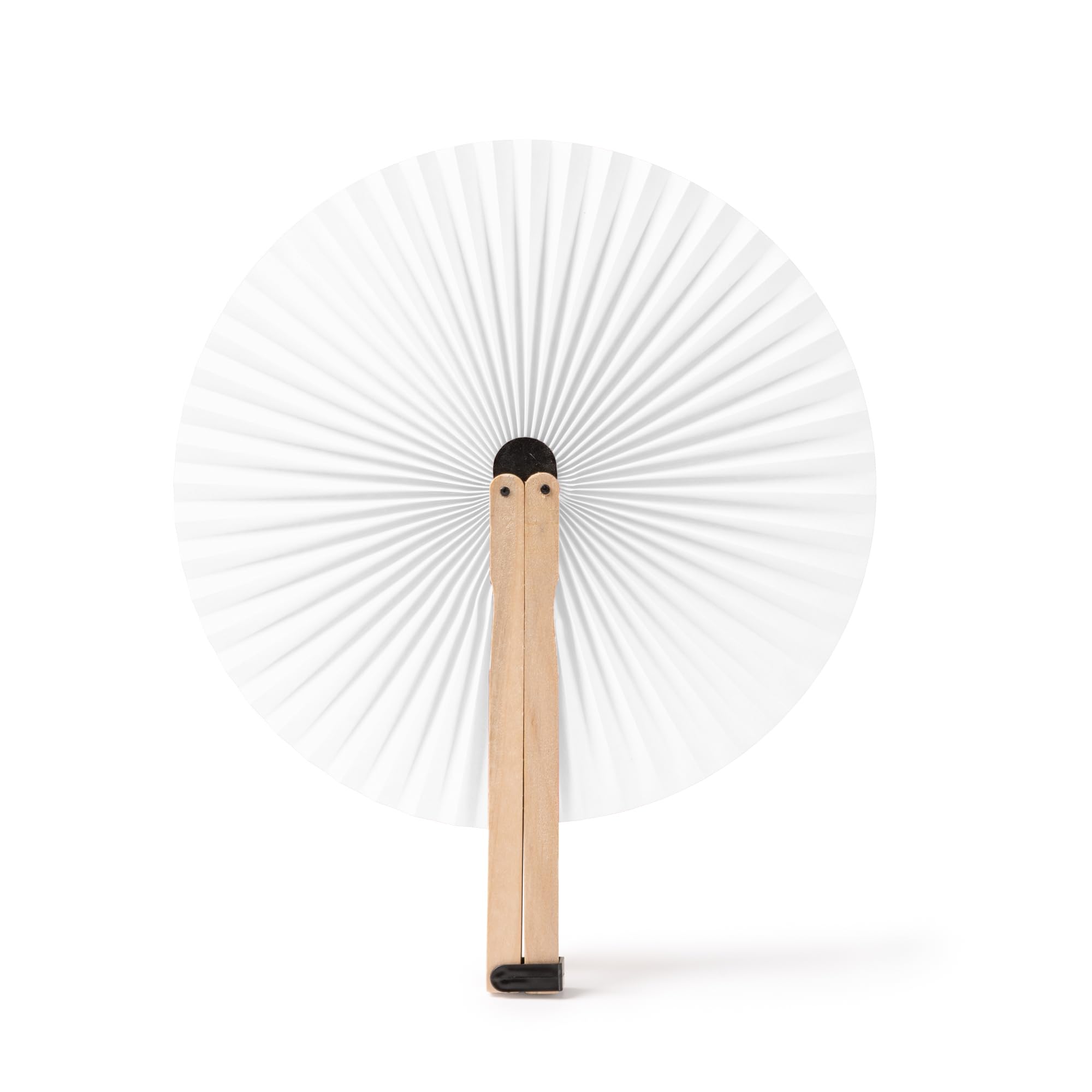 Lote de 20 pai pai plegable de madera y poliester, diseño elegante y diferencial, práctico y decorativo para regalar a los invitados en bodas y celebraciones al aire libre, detalle duradero