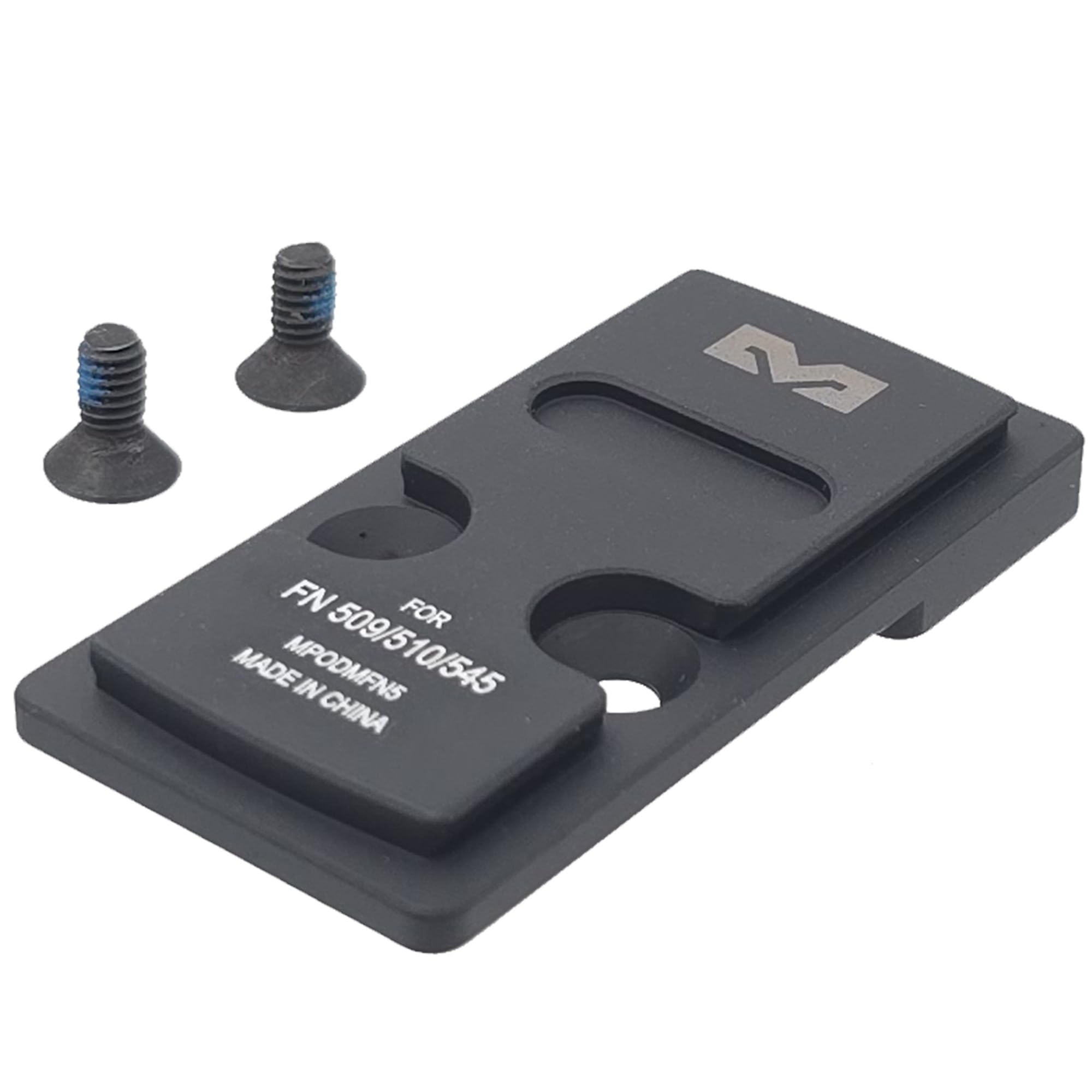 Meprolight MPO PRO-F Direct Mount Plate - Pistol Optic Plate, 6061-T6 Aluminum, Direct Side-to-Optic Mounting, FN509
