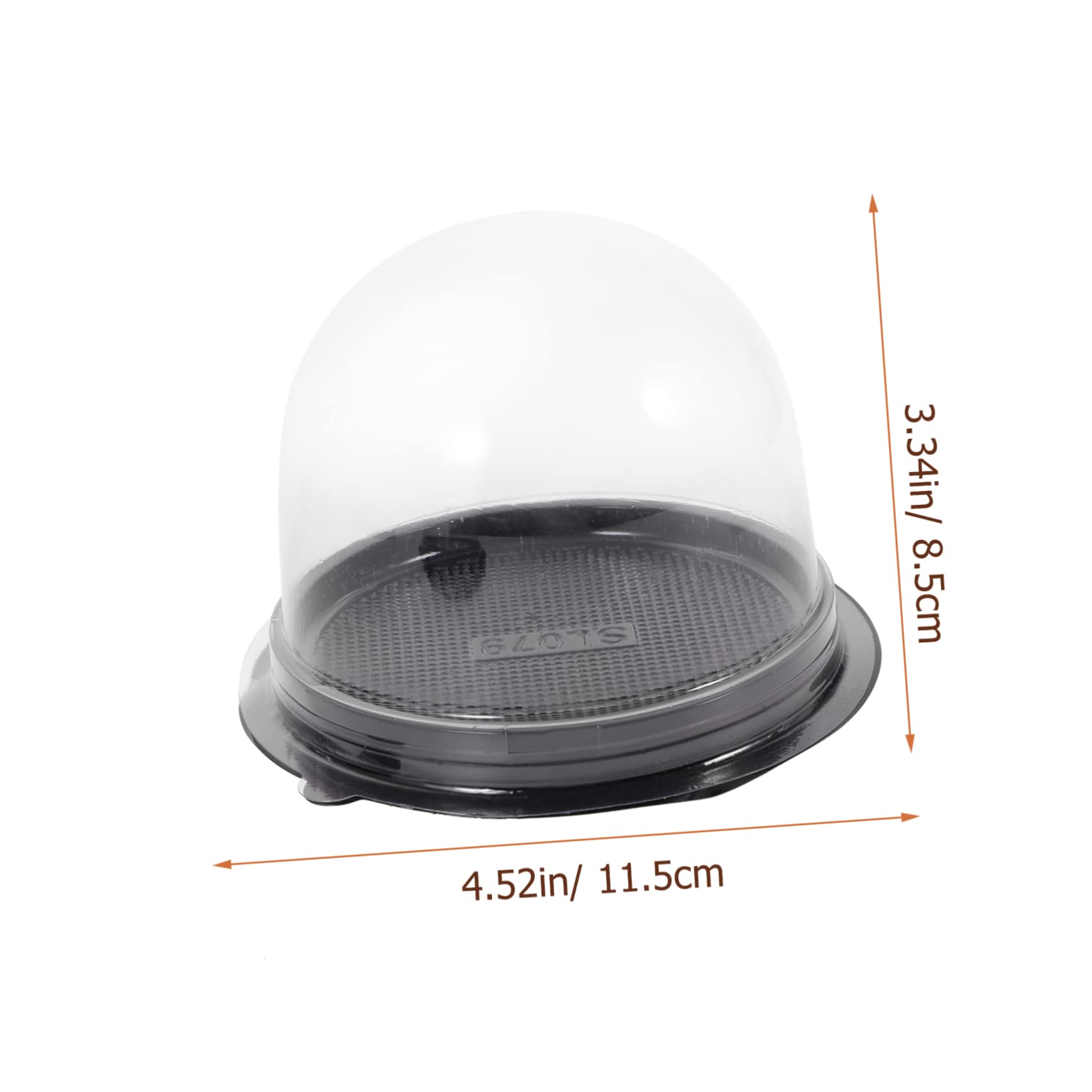 ABOOFAN 50 Sets Cake Carrier Small Cake Box for Birthdays Receptions Baby Showers