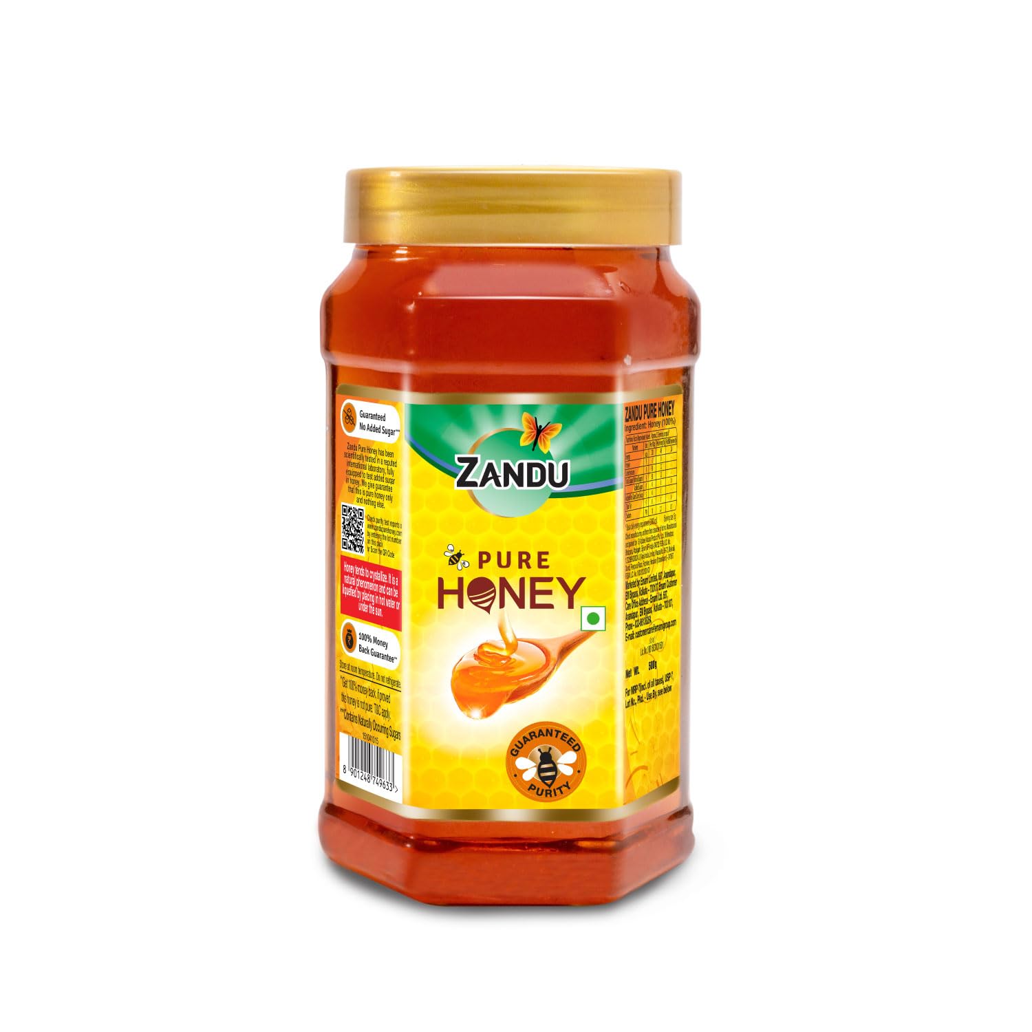 Zandu Pure Honey I Guaranteed Pure & Natural I Sourced from