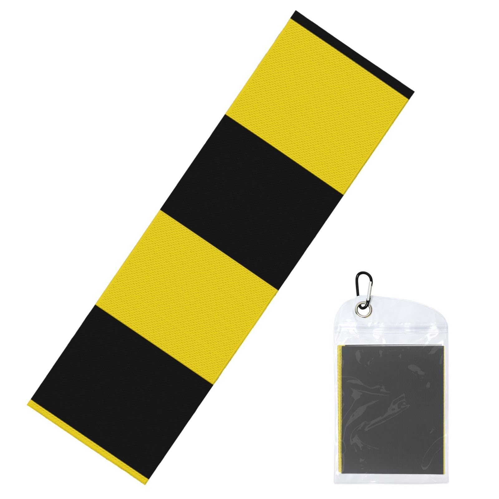 HGIUYDRD Flag of Baden-Württemberg Print Cooling Sports Towel with PVC Carry Bag for Gym, Beach, Golf and World Cup Events