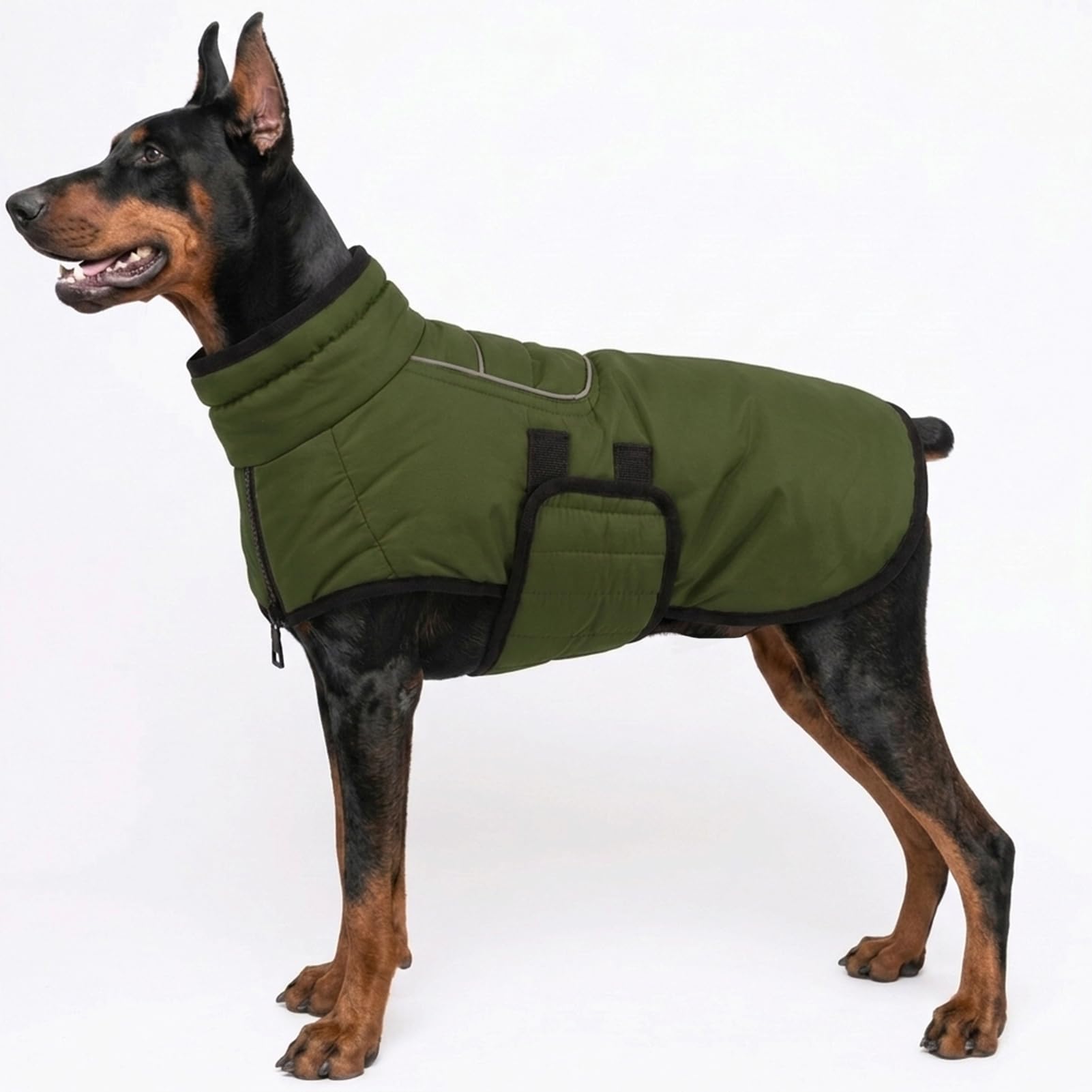 AOFITEE Dog Jacket Winter Dog Coat for Extra Large with Harness Opening โ image 1