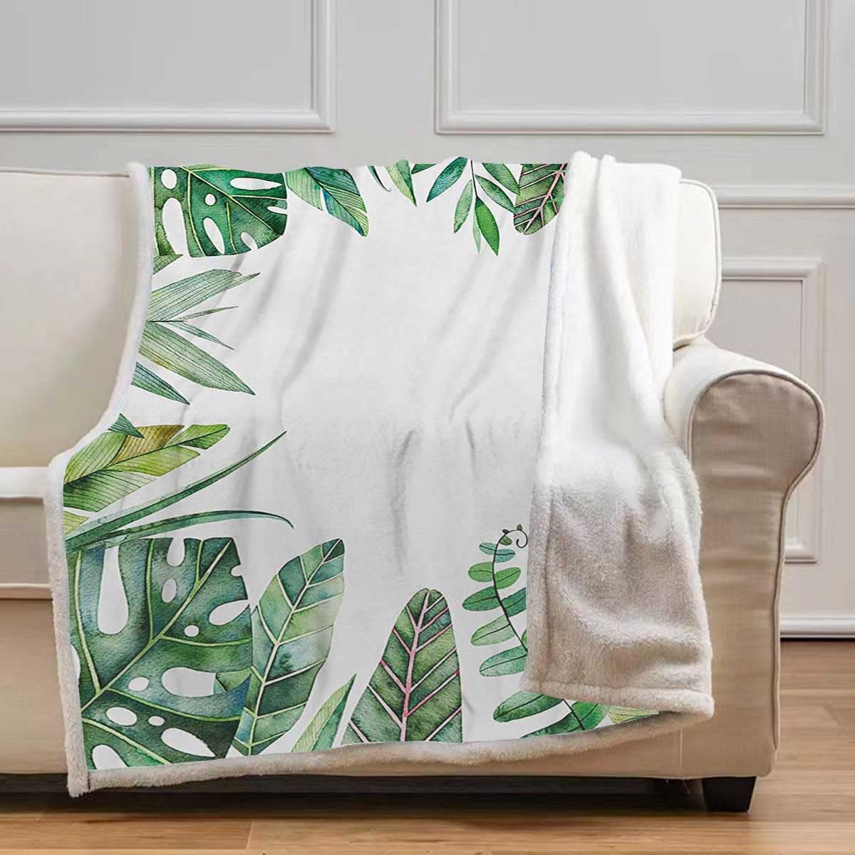 Couverture Polaire Uline Portable – Noir/vert, 45x58 Pouces, Pliable, Résiste Eau, Pour Camping Pique-nique