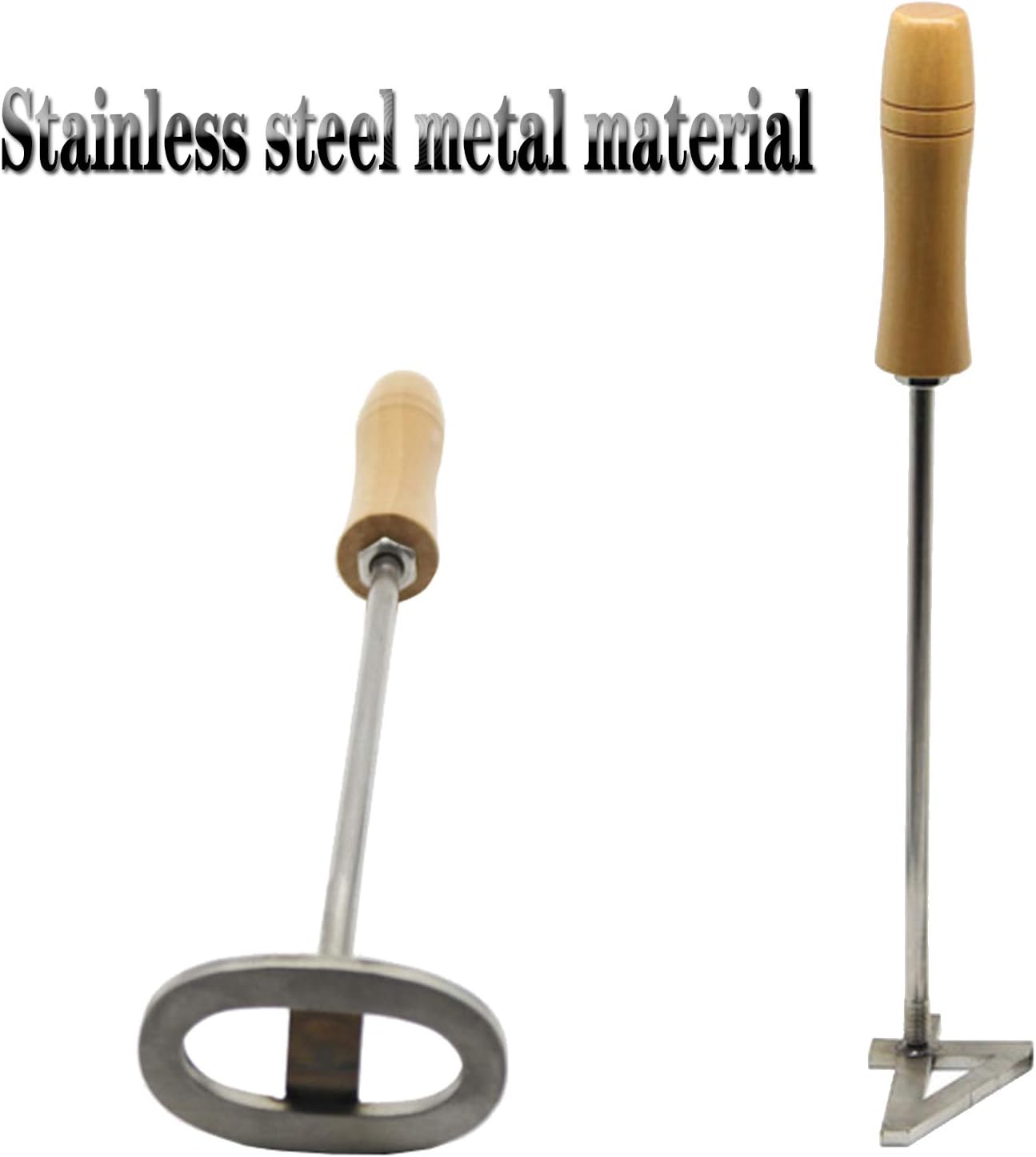 Arokimi Custom Wood Branding Iron for Personalized Crafts, Custom Woodworking, and Grilling 26 PC Letters (7"x7", A-Z Letters)