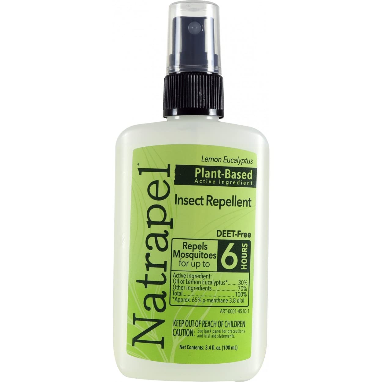 Natrapel Healthcare Repellent Lemon Eucalyptus Pump 3.4 Oz Uncarded