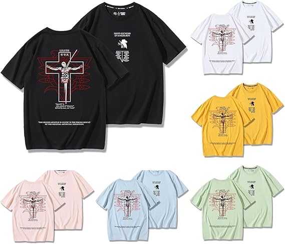 90sリリス tシャツ エヴァンゲリオン エヴァ EVANGELION Amazon.co.jp: [桜] 新世紀エヴァンゲリオン Tシャツ 半袖 夏服 日常服