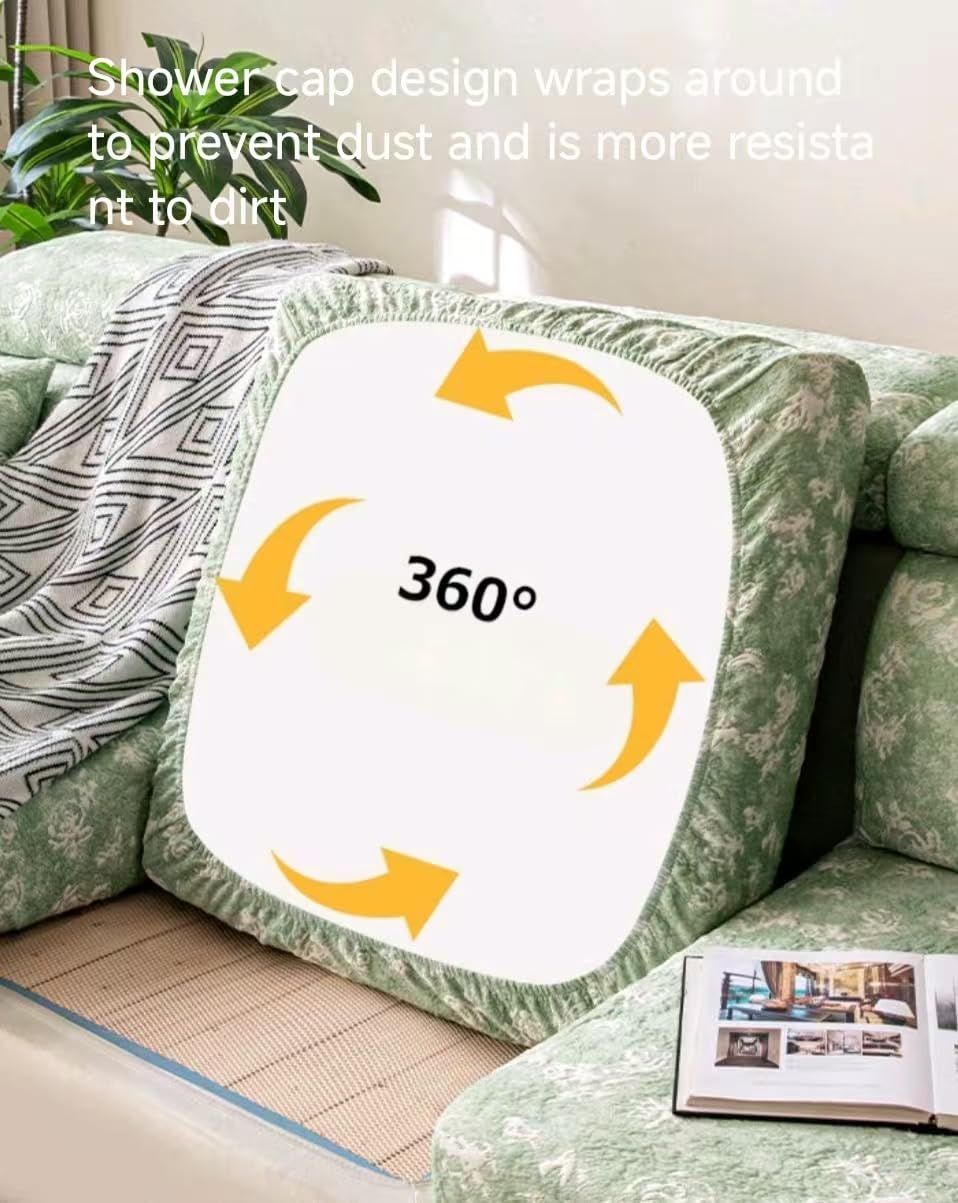 Copridivano elastico, design strutturato, tessuto elasticizzato resistente agli strappi, lavabile in lavatrice (grigio, 1 coprisedile doppio grande + 1 coprisedile reclinabile)