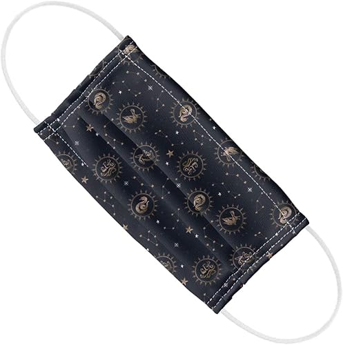 Harry Potter Hogwarts House Constellation - Mascarilla reutilizable de 1 capa, unisex