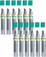 Vista 1 de Minas de Pentel Super Hi-Polymer, Gris