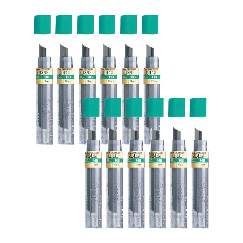 Pentel Rfl Leads 0.7mm Hb Tube 12