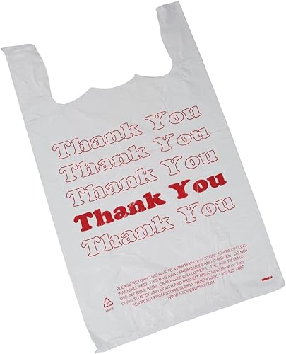 Miniatura 8 de Bolsas grandes de plástico para agradecimiento bolsas de camisa de 18 x 8 x 30 pulgadas caja de 500