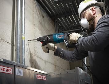 BOSCH 11255VSR Bulldog Xtreme 8 Amp 1-Inch Corded Variable Speed SDS-Plus Concrete/Masonry Rotary Hammer Drill