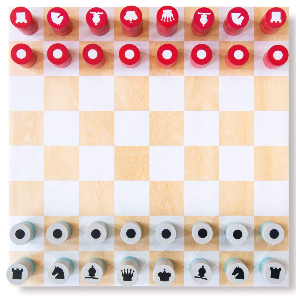 Remember Schach/Schachspiel für Groß und Klein aus Holz