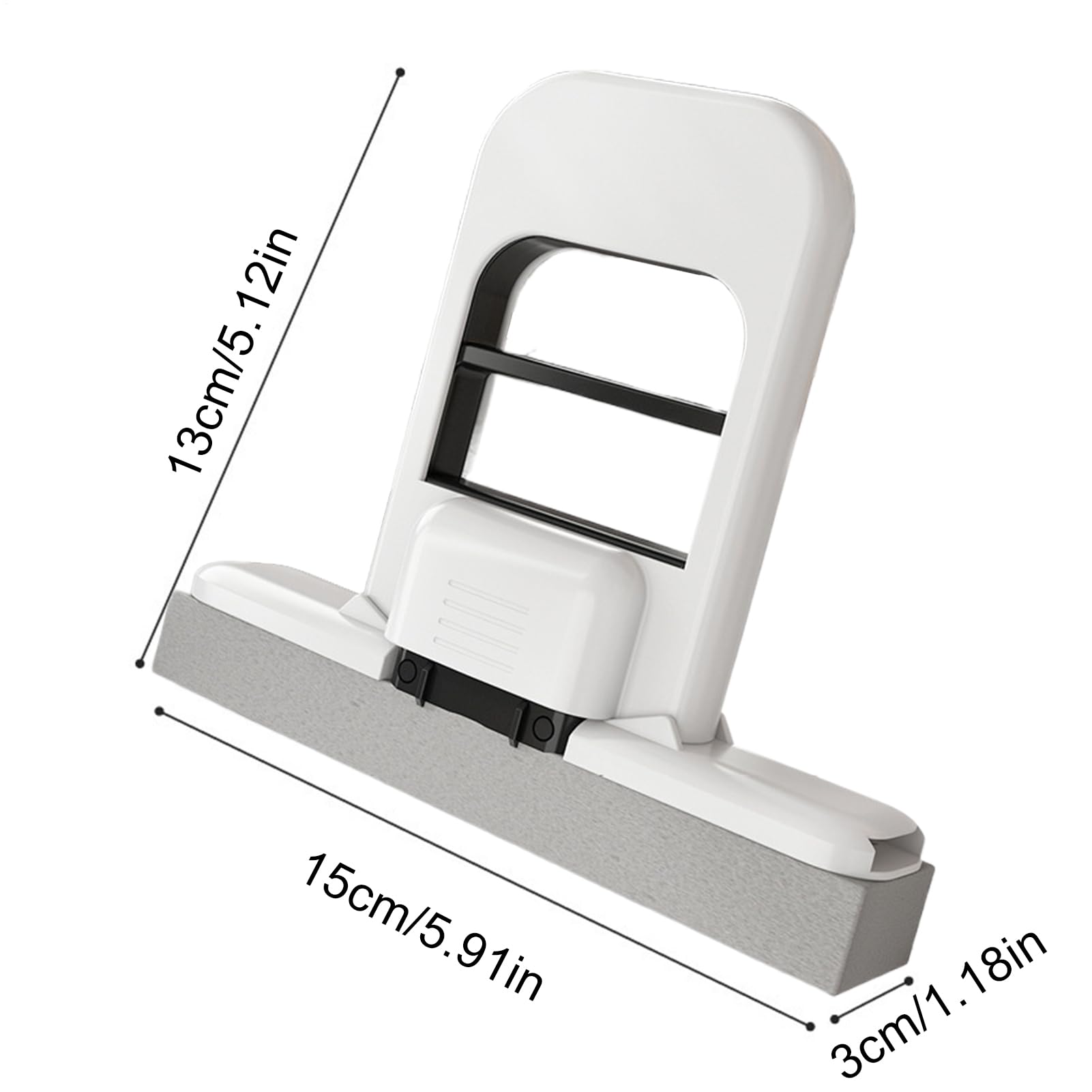 Genérico Mini Mop For Small Spaces, Mini Foldable Desktop Mop Cleaning Sponge Mops, Wet and Dry Use Cleaning System Small Cotton Mops For Bathroom, Kitchen