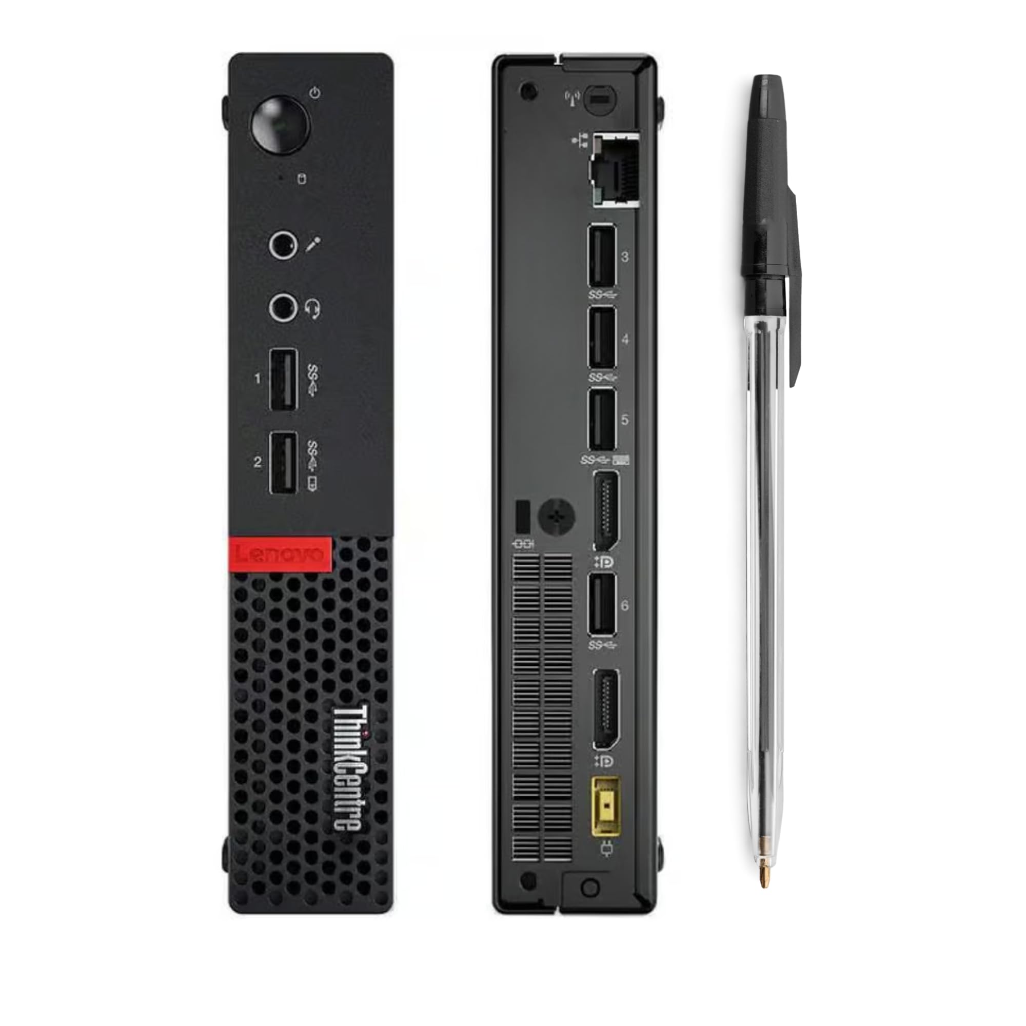 Lenovo ThinkCentre, Mini Pc Tiny, Intel i5-6400 4 Core 2.5 Ghz, Ram 16Gb SSD 256Gb, Pc Desktop Mini con Omaggio Chiavetta Wi-fi (Ricondizionato)