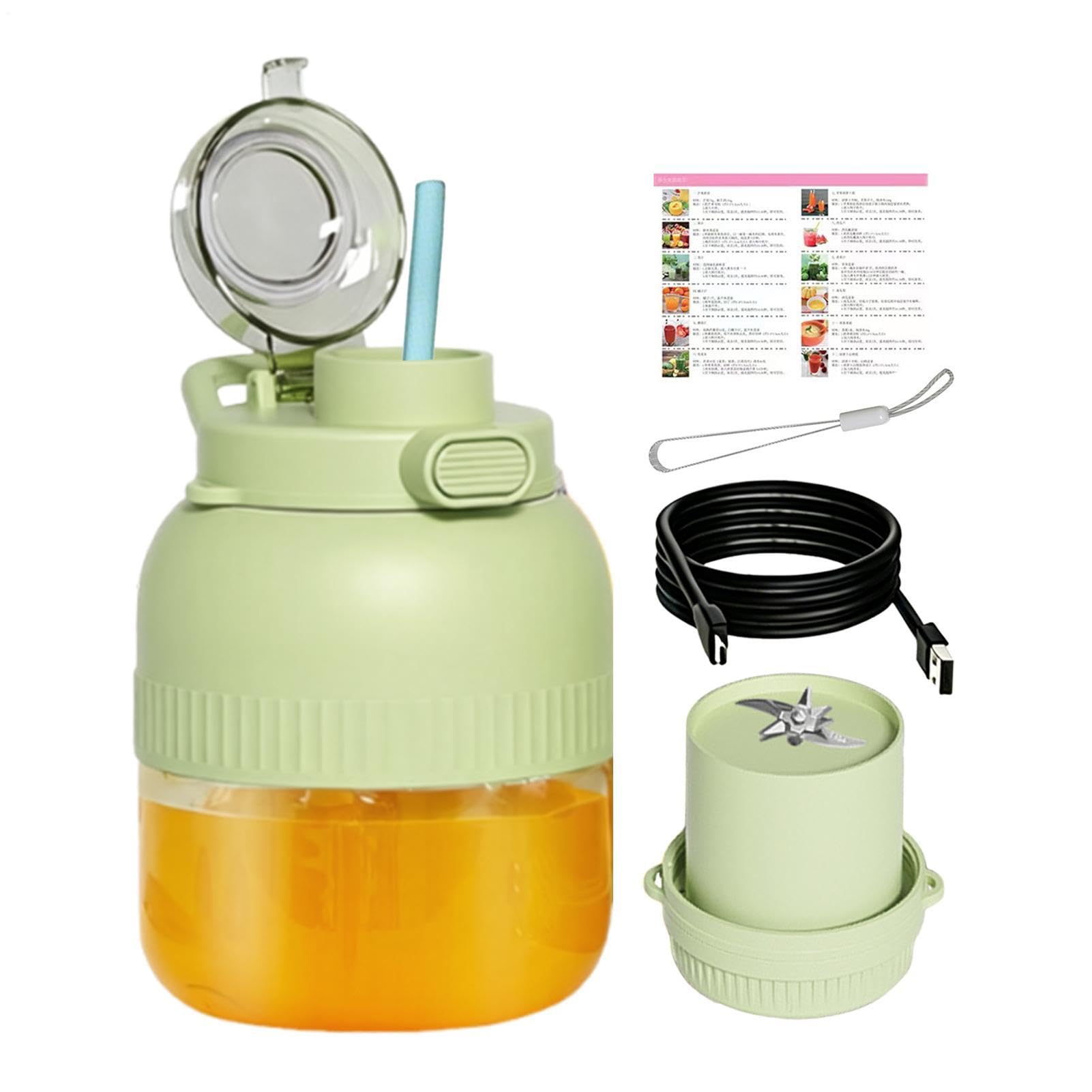 Gobelet Mixeur Portable Bouteille électrique sans fil étanche 500 ml | Mixeurs Personnels Pour Shakes Café Boissons Aliments Cuisine Extérieur Pique-nique Camping Maison Été