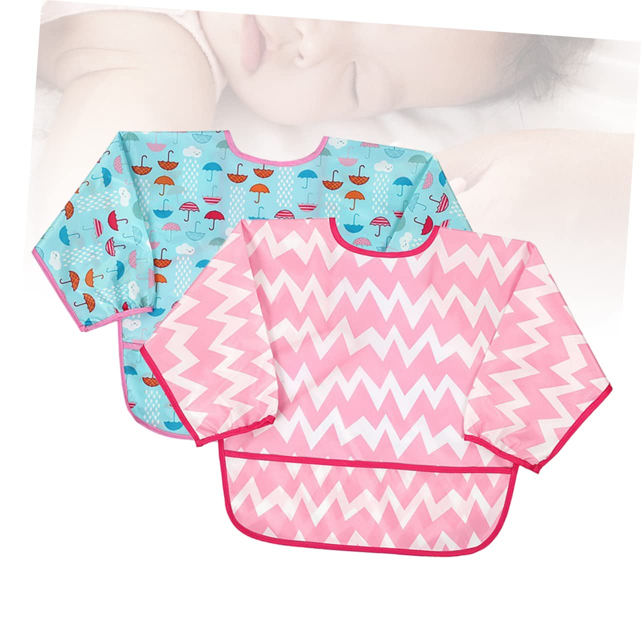 Abaodam 6 Pezzi Grembiule Per Bambini Grembiuli Per Bambini Grembiule Da Cucina Grembiuli Impermeabili Grembiule Per Dipingere Grembiule A Maniche Lunghe Per Mangiare