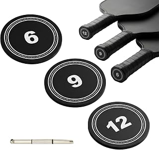Heavy Pickleball Cover, Stability Boosting Paddle Protector, Butt End with Material Build, Sports Gear Accessory Tool, Paddle Cover with Secure Fit Design, Pickleball Accessory for Players Beginners
