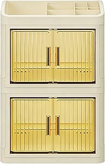 Caja de almacenamiento de cosméticos de escri...