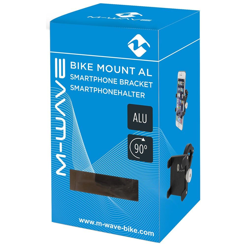 M-wave Al 60-95 Mm Handlebar Phone Mount One Size