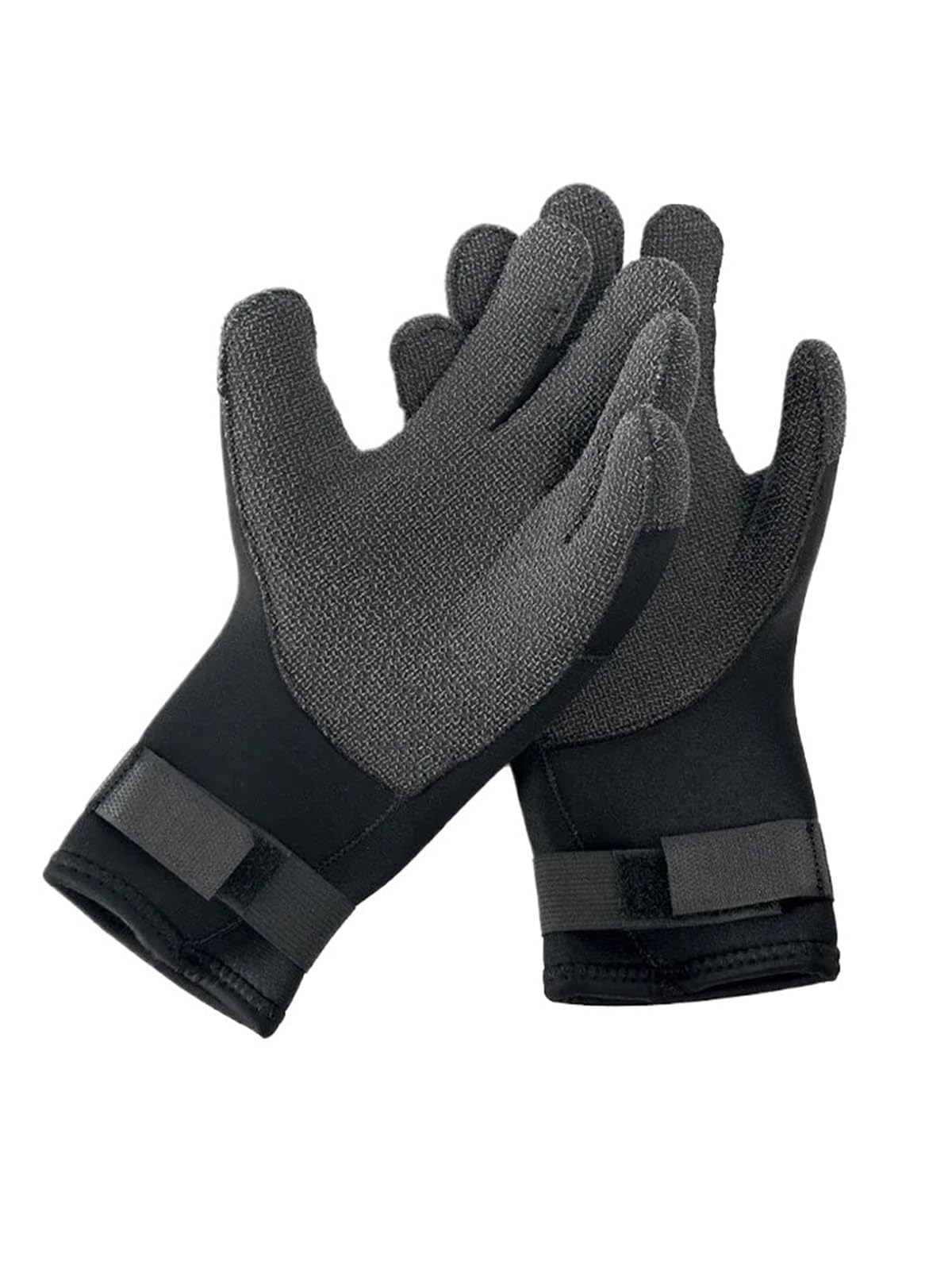 Generico Guanti da sub in neoprene Kevlar da 5 mm - Guanti antiscivolo, resistenti all'usura e anti-puntura for snorkeling, pesca e nuoto
