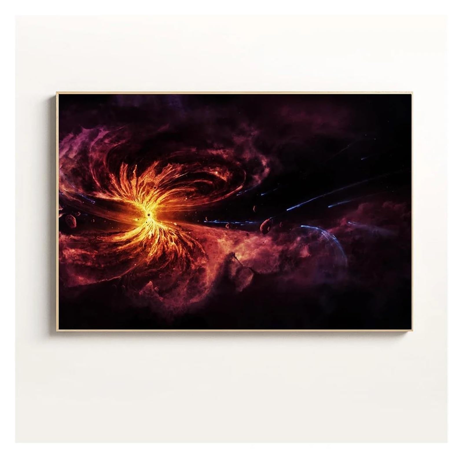 Impression sur Toile Espace et Astronomie Décoration Murale de Salon Cosmique XENITE G