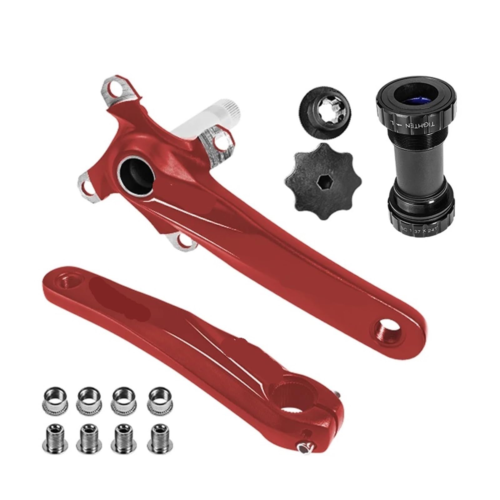 Juego de bielas MTB 170 mm 104/64 BCD Triple Plato 3x9 3x10