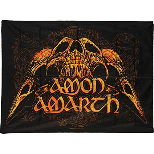 LPGI Amon Amarth Skulls Fabric Poster, 30 by 40-Inch