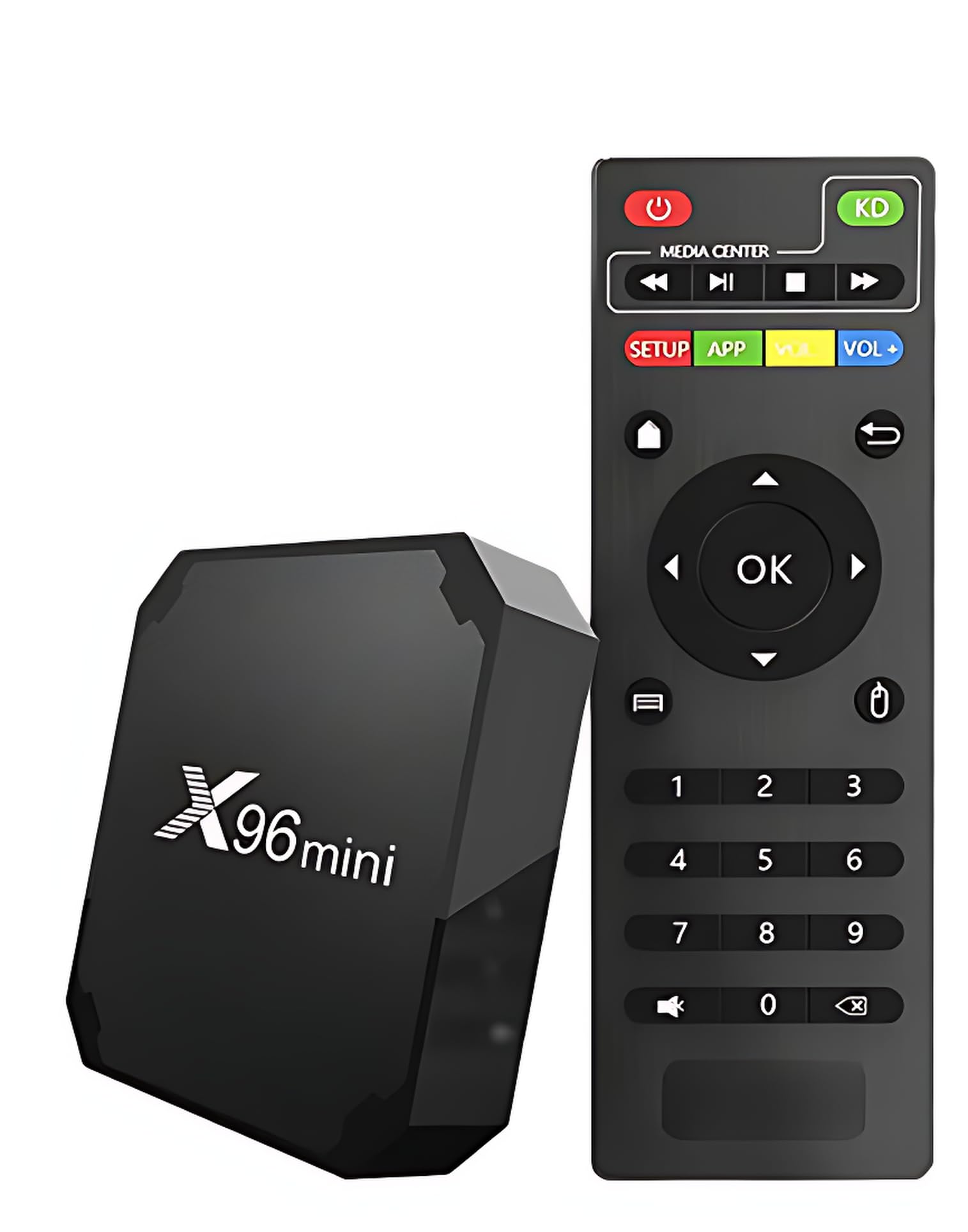 X96 Mini Android 4K UHD TV Box - Black