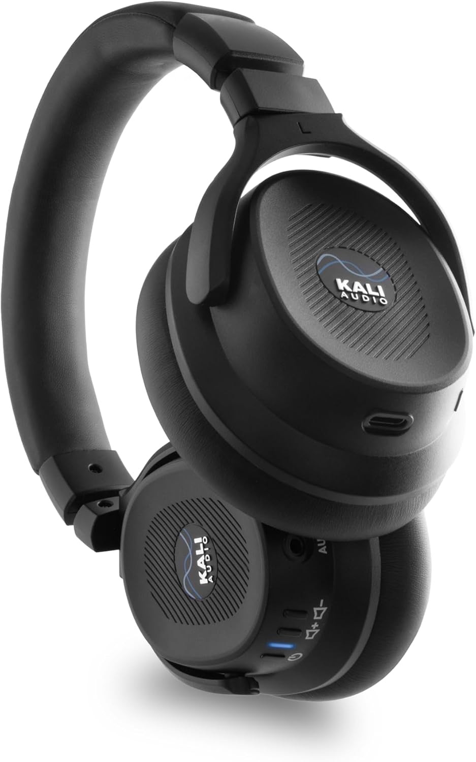 Kali Audio HP-1 Multi-Reference Studio Headphone with Bluetooth, 40hr Long Battery Life, Over Ear Noise Cancelling with Mic, for Mixing, Monitoring, Audio Production, Gaming, 3 Selectable voicings