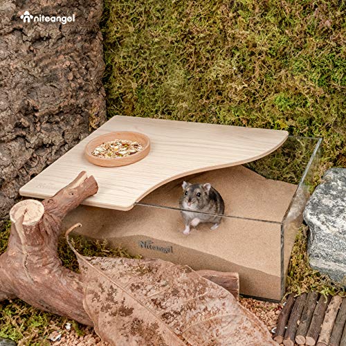 Image of Niteangel Hamster Desert Bath Sand | No-Dust Bath or Potty Litter Sand for Hamster Chinchillas Gerbil Mice Degu or Other Small Pets