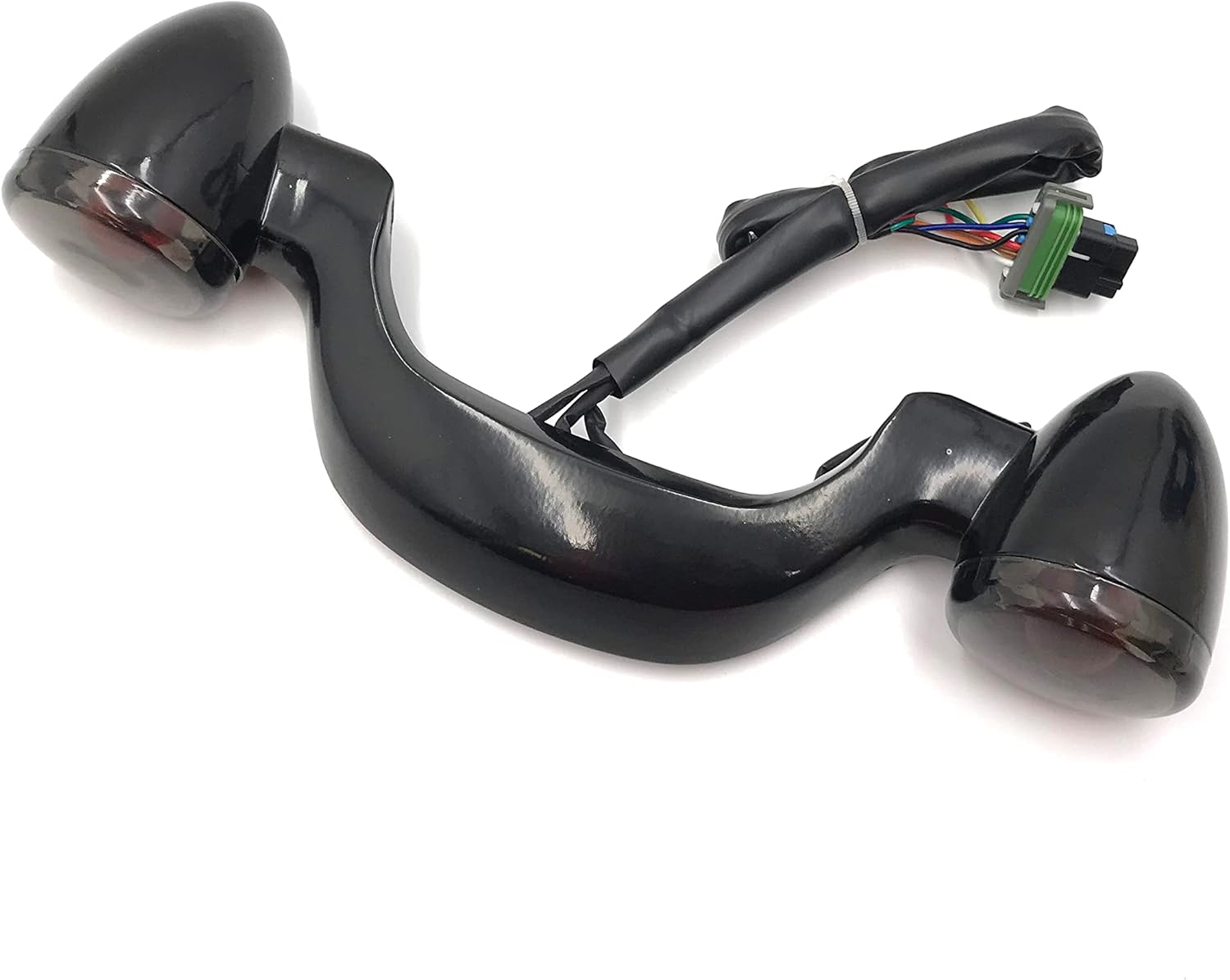 MT444-001- Domestic Bullet Rear Light Bar Compatible with 10-18 Road Glide Street Glide w/Orig. turn signal