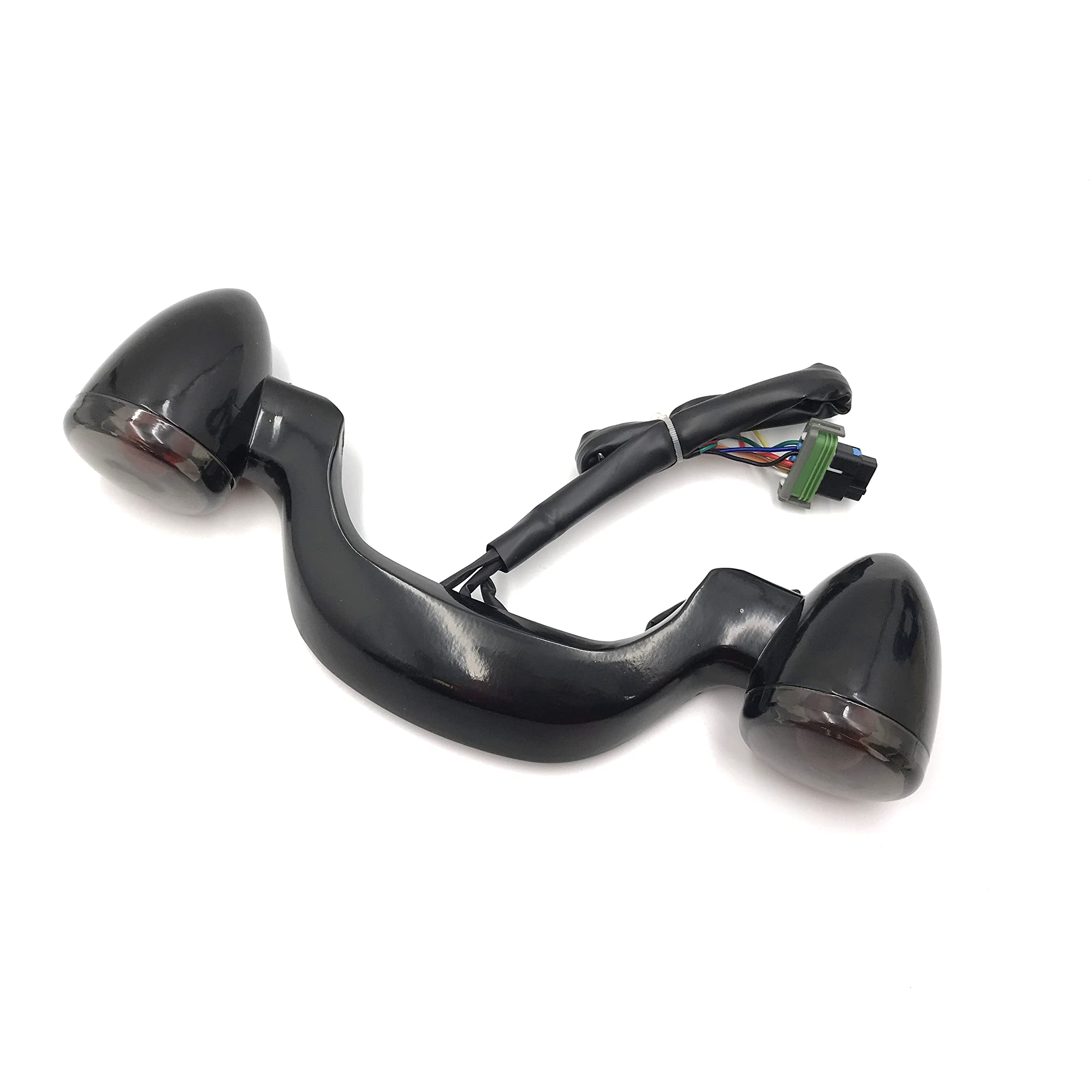 HTTMT MT444-001- Domestic Bullet Rear Light Bar Compatible with 10-18 Road Glide Street Glide w/Orig. turn signal