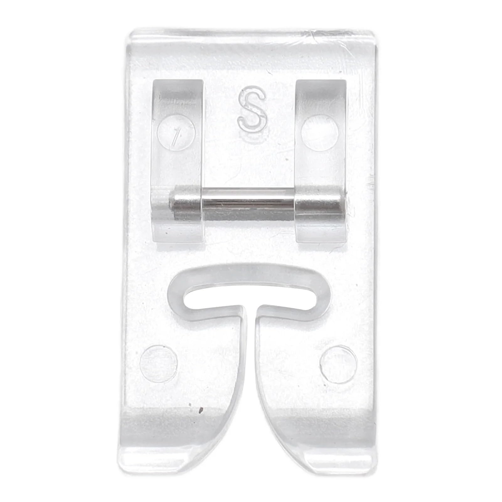 Sewing Feet Sewing Presser Foot 7mm Transparent Prevent Skipped Stitches Sew Curved Compact For All Machines
