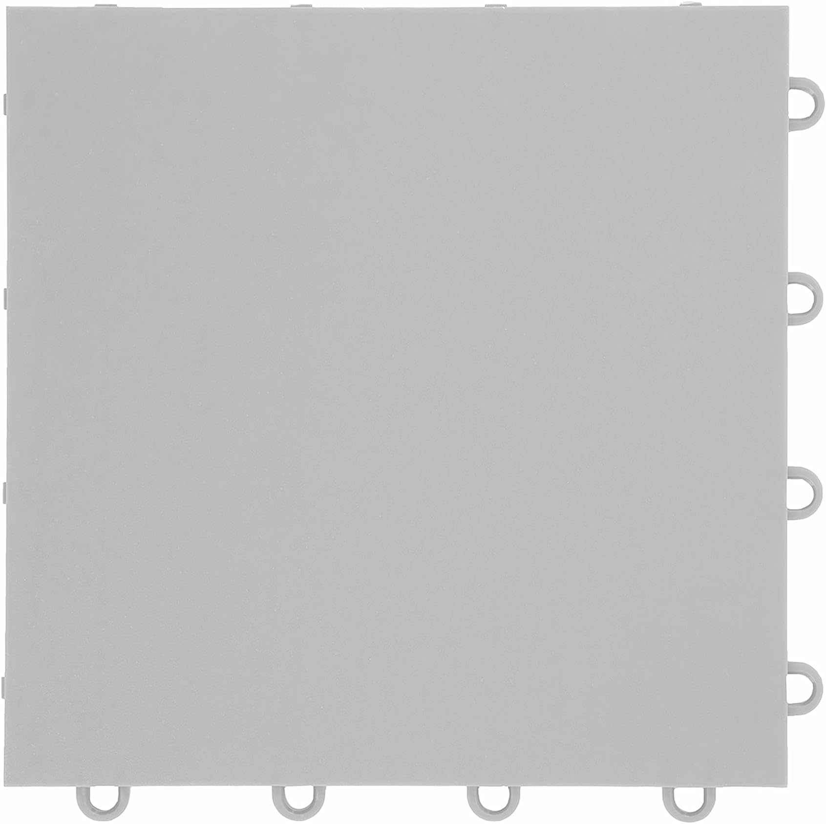 IncStores 3/8 Inch Thick Indoor Basketball Court Flooring | Build The Ultimate Space for Basketball, Tennis, and More with Moisture-Resistant Plastic Floor Tiles | Graphite, 52 Tiles