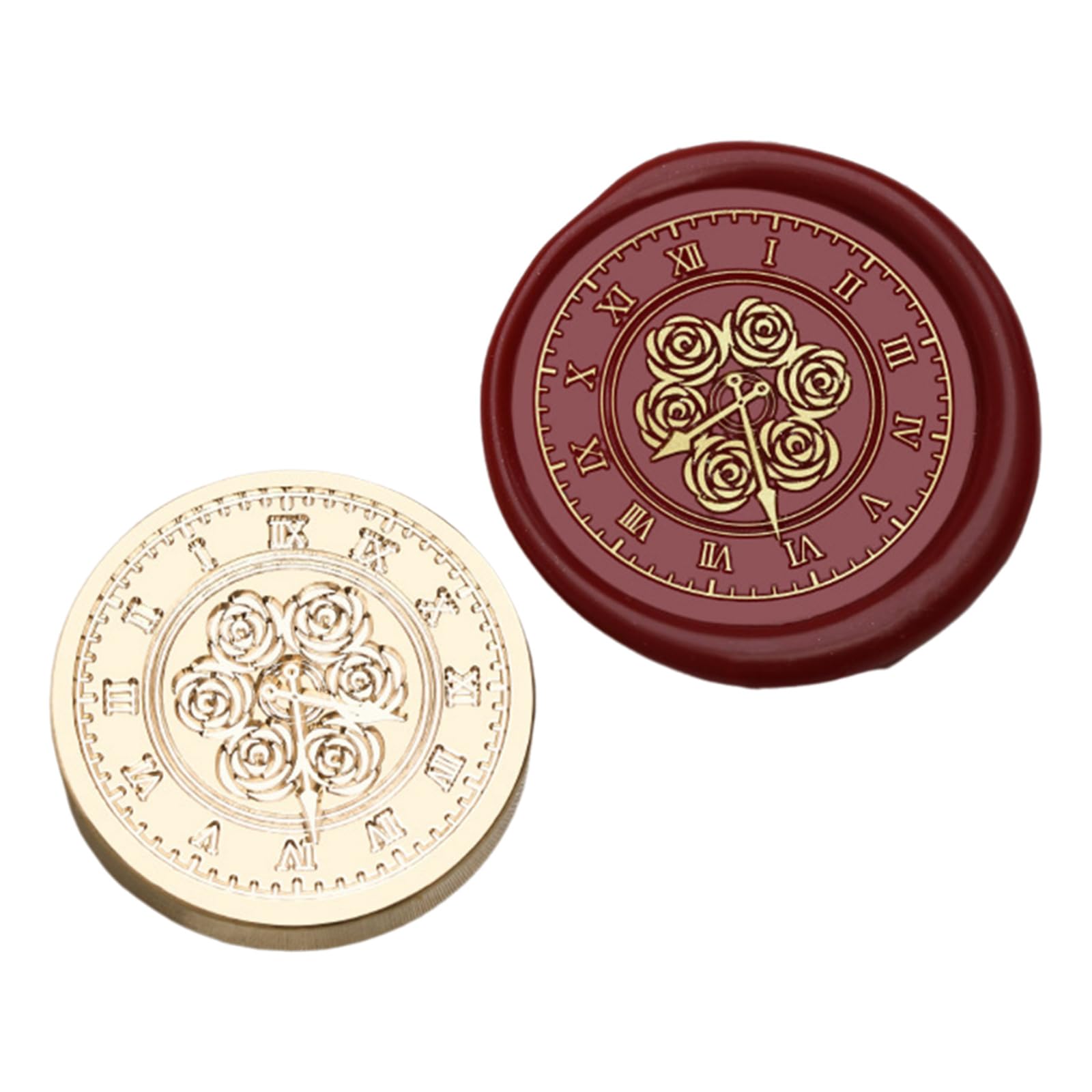 Yhplxyuus Stamp Head Gift Envelope Invitations Greeting Card Decorations Brass Sealing Embossed Waxes Seal Stamp Head Removable Brass Waxes Sealing