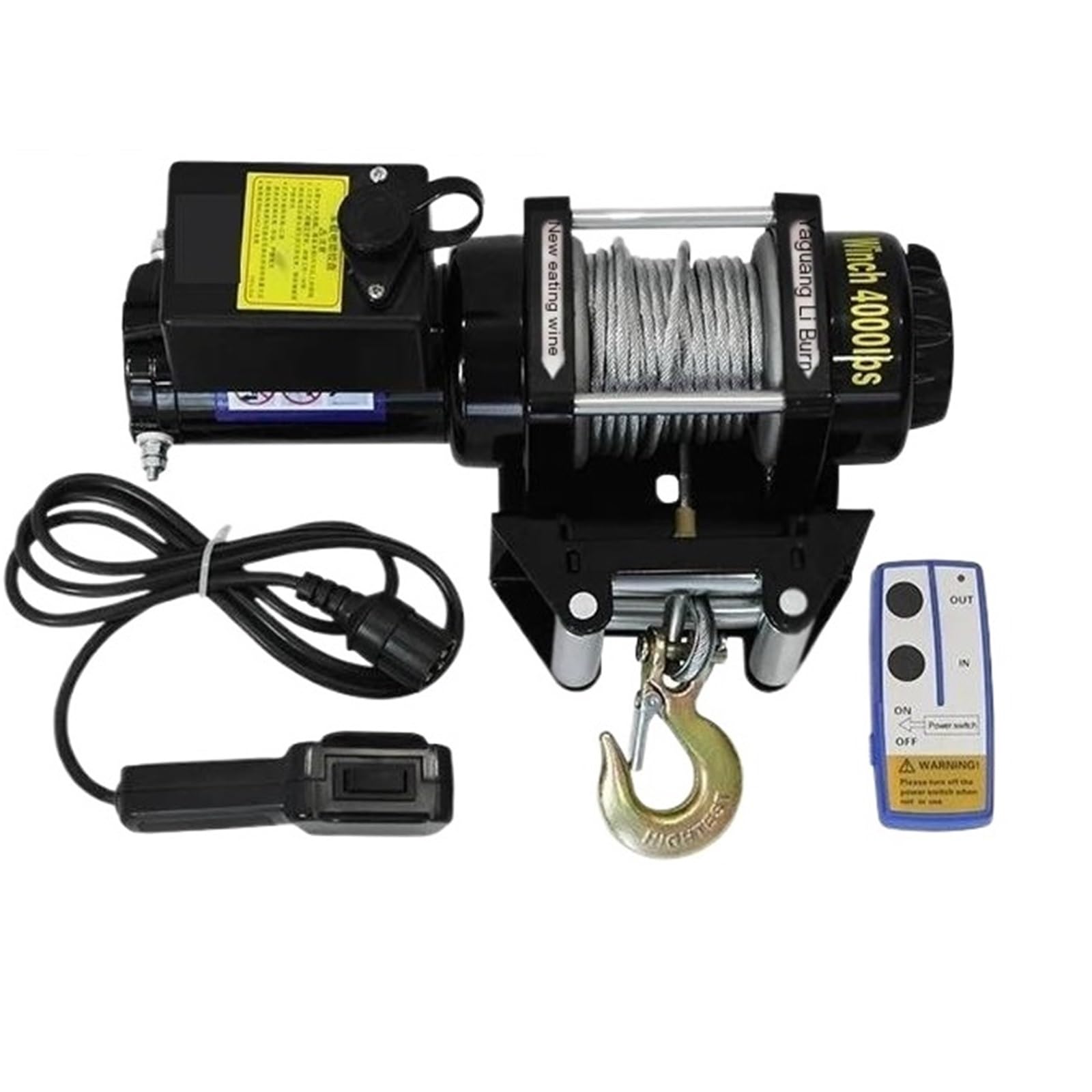 Wciągarka elektryczna Wciągarka elektryczna 12V/24V montowana na pojeździe